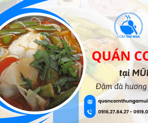 Quán cơm ngon Mũi Tàu đậm chất hương vị Việt nhất định phải thử